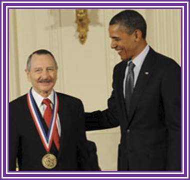 Dr. Brinster receives National Medal of Honor from President Obama